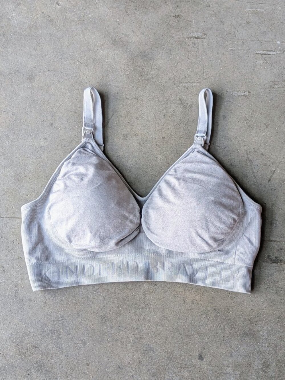 Kindred Bravely Simply Sublime Nursing Bra in Gray medium